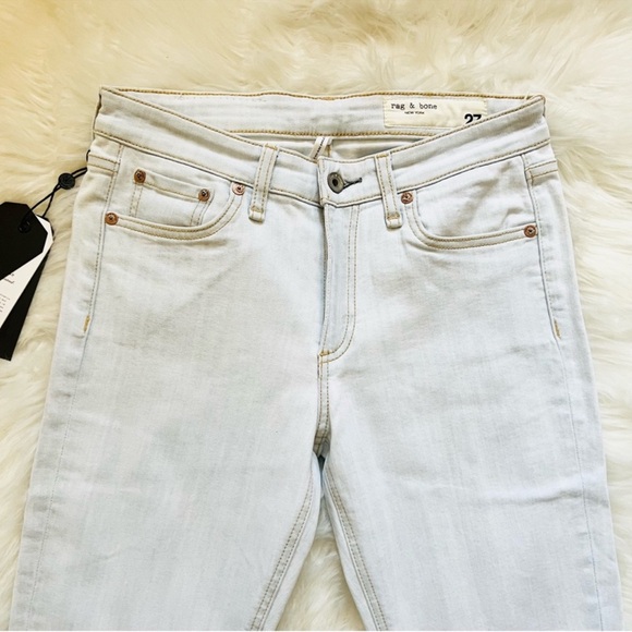 New! Rare RAG & BONE Cate Mid Rise Skinny Jeans - Picture 10 of 15